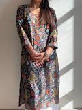 The Shy Kashmiri Georgette Kurta
