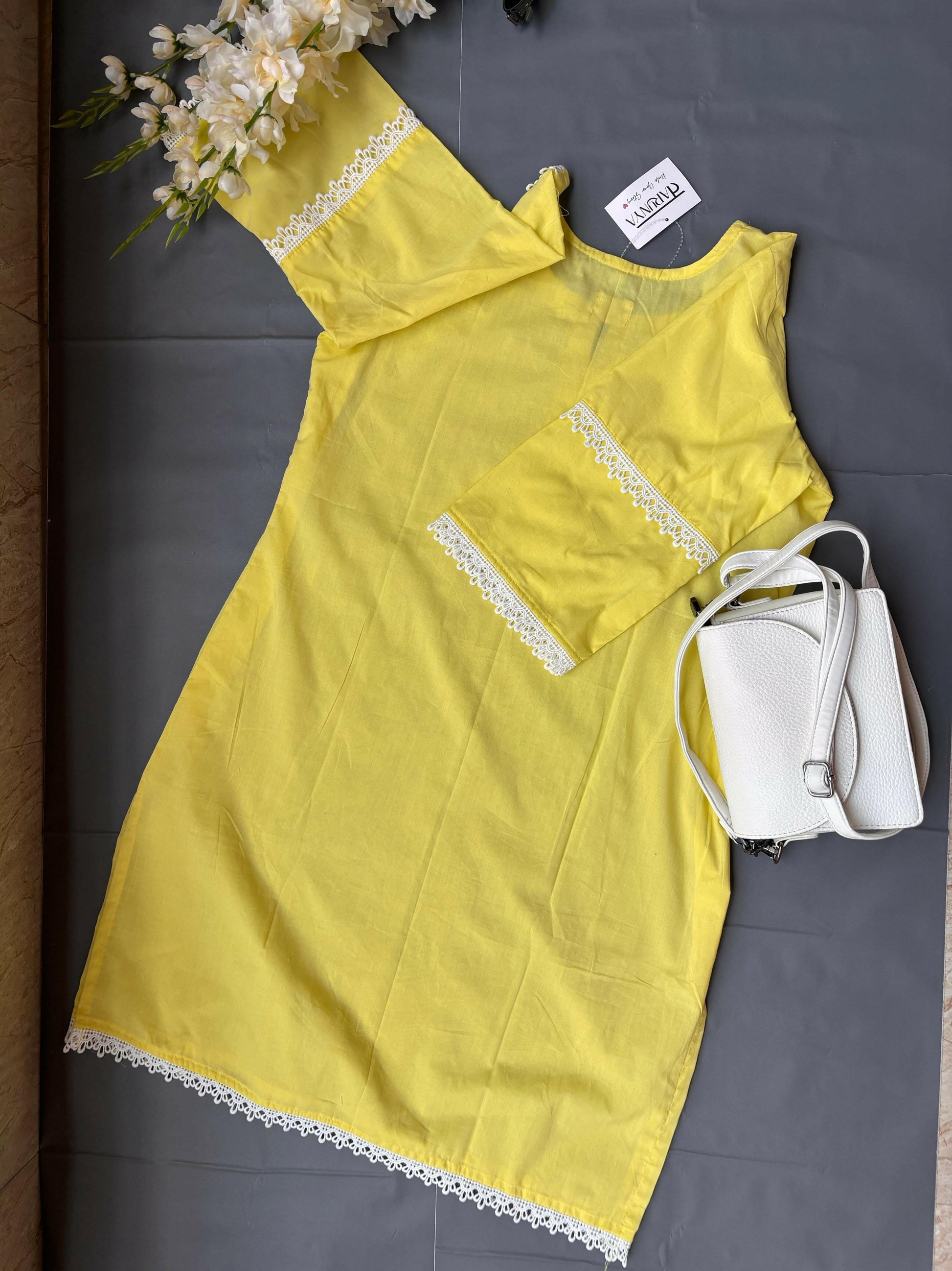Lemon Yellow Coord Set.