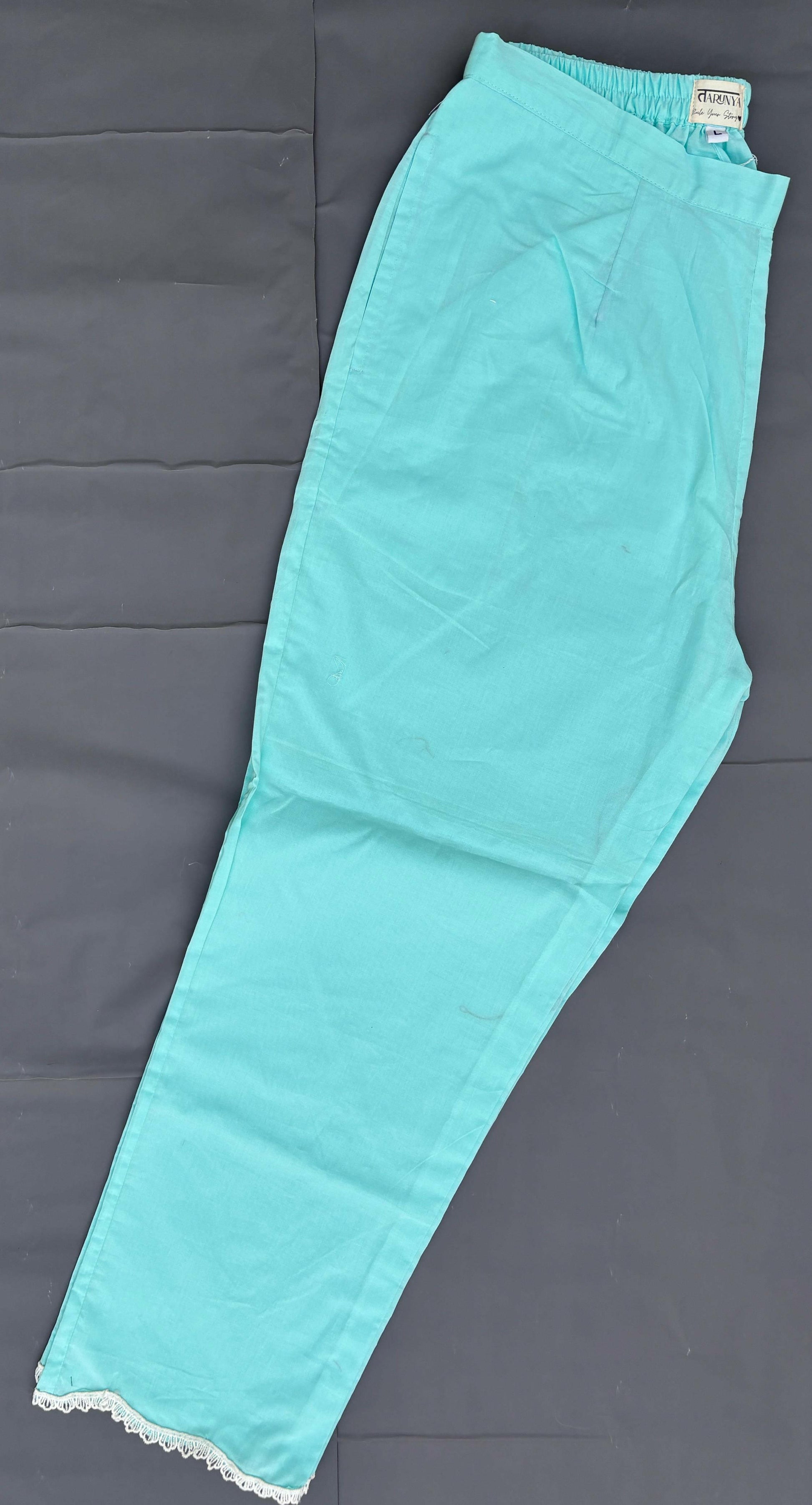 Light Blue Kurta & Pants Set.