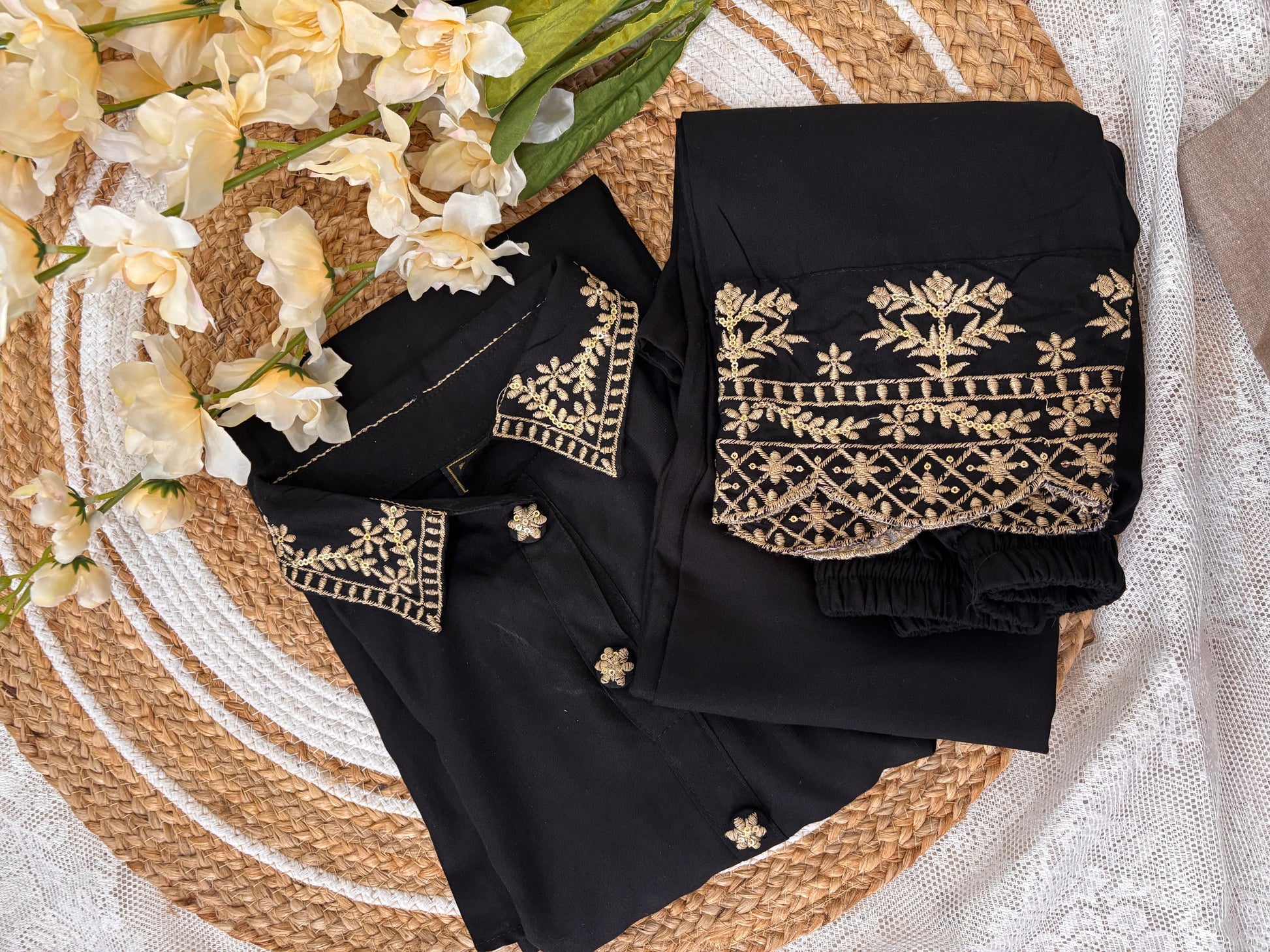 black coord set