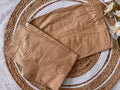 Beige Pure Cotton Pants