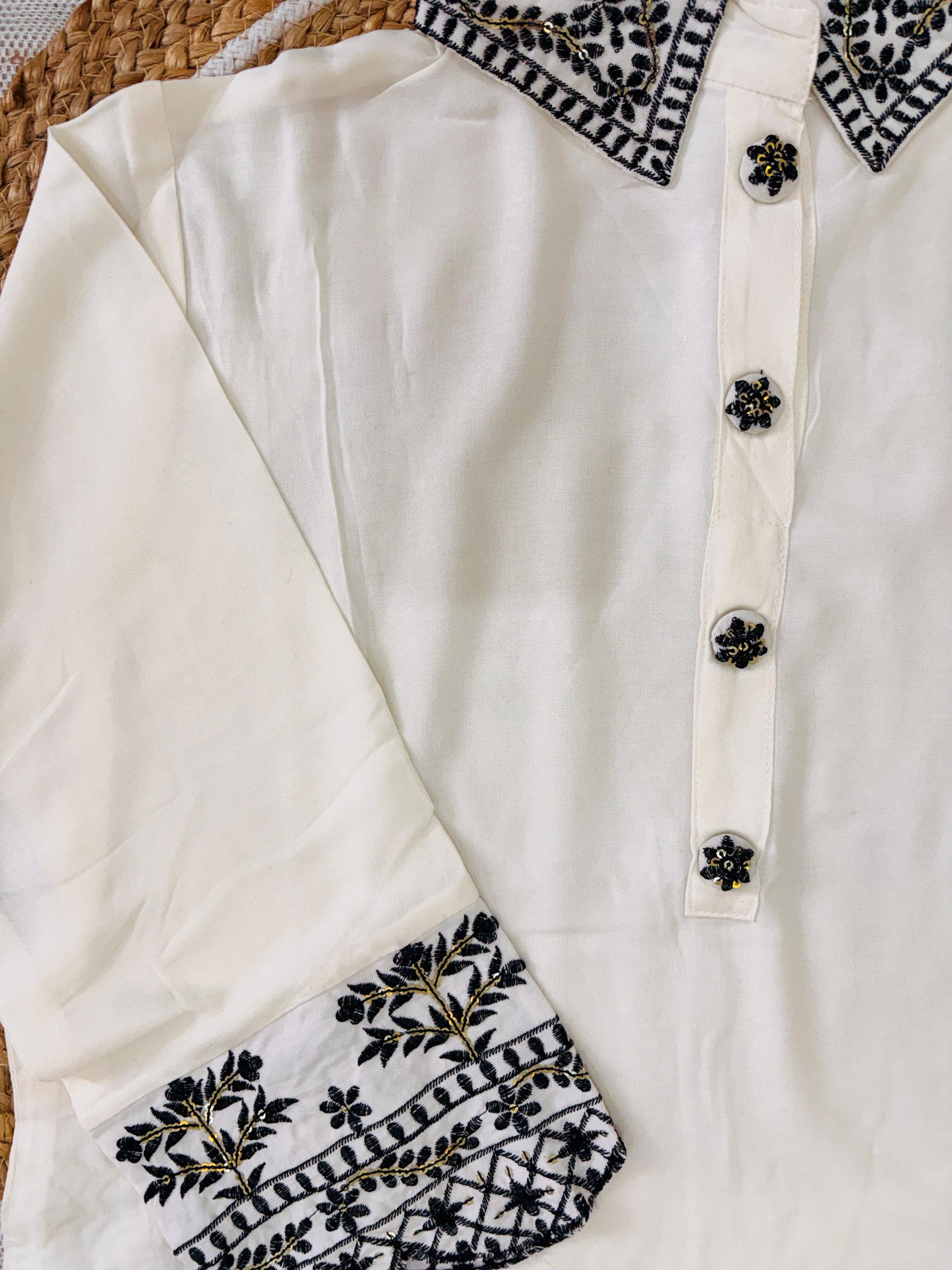 Cream coord set