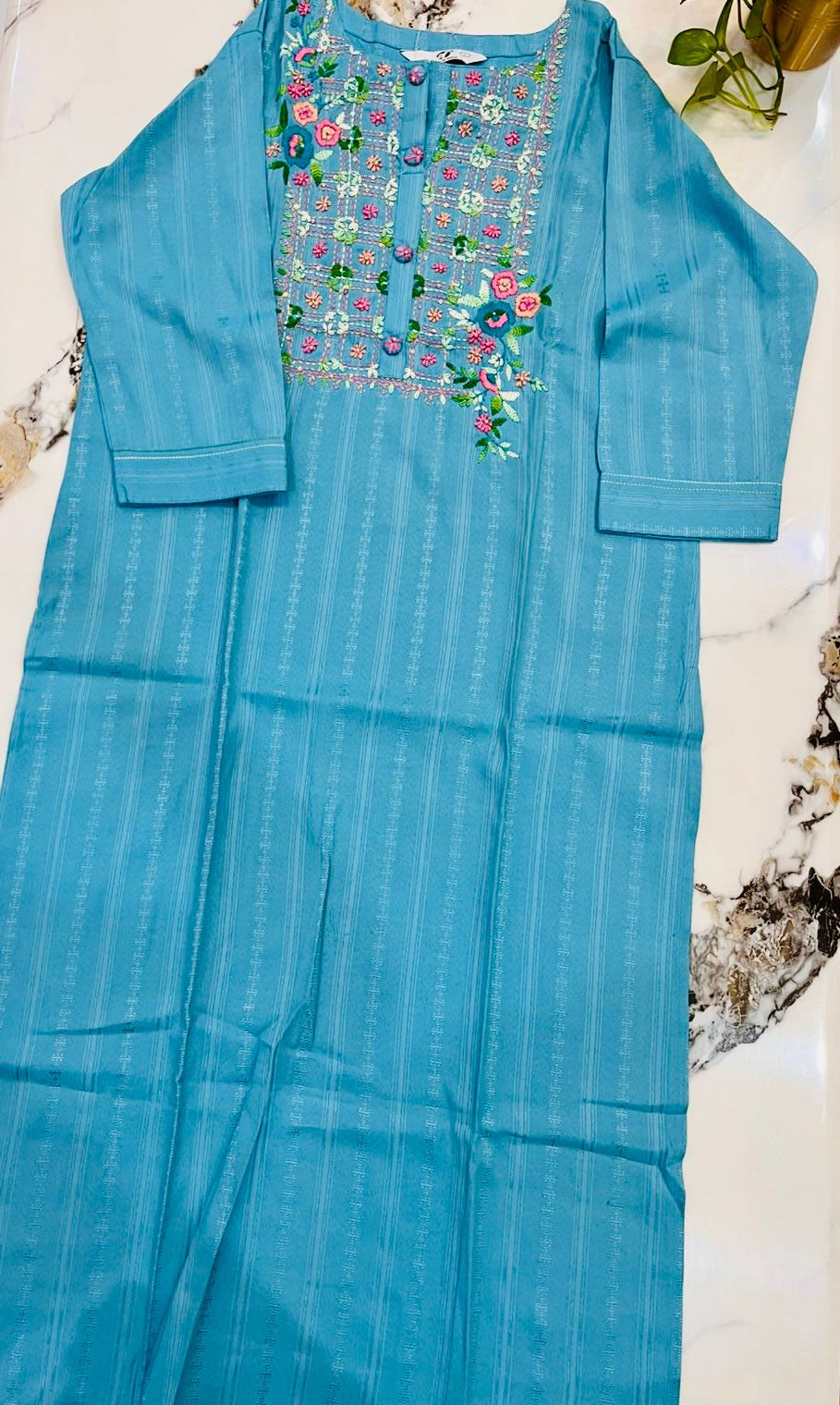 kurta blue