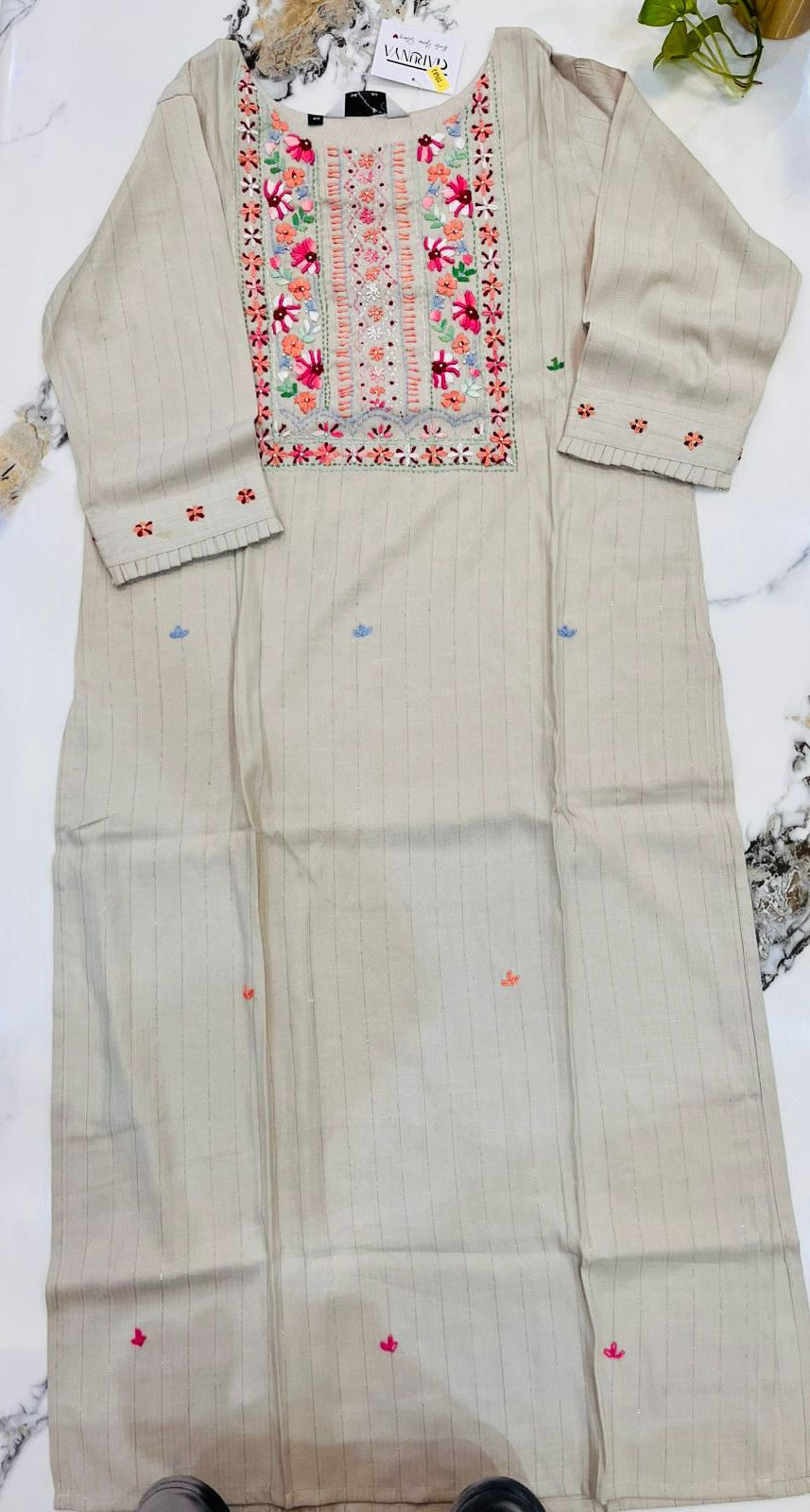 Light grey kurta